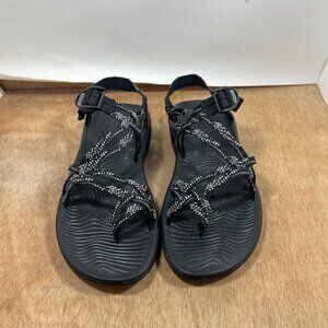 Chaco Women’s Size 11 Waterproof Hiking Sandals Black Strappy